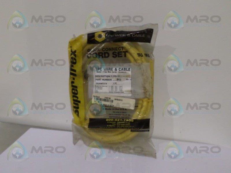 TPC SUPER-TREX 89412 QUICK-CONNECT CORDSET NSMP