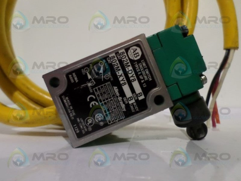 INDUSTRIAL SPARE PART 802M-DY8 SER. B LIMIT SWITCH UNMP