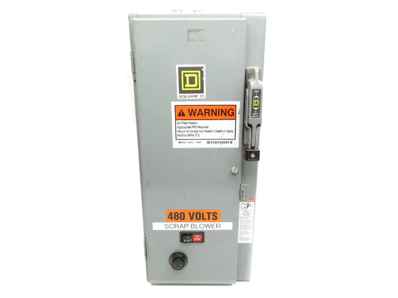 SQUARE D 8538SCG14V06 SER. D 575V 30A UNMP