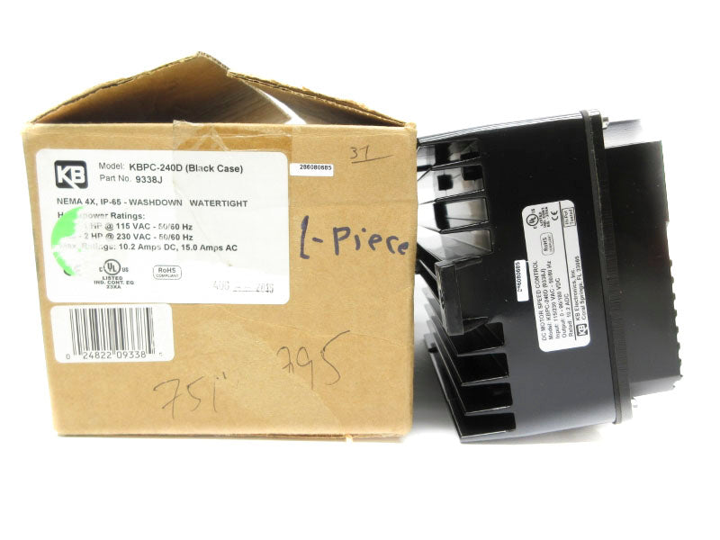 KB ELECTRONICS KBPC-240D 9338J 115/230VAC 15.0A NSMP