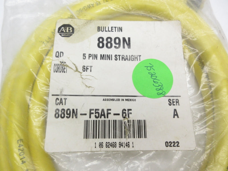 ALLEN BRADLEY 889N-F5AF-6F SER. A NSMP