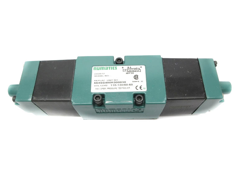 NUMATICS 554SS400K000030 110-120V .30A 150PSI NSNP