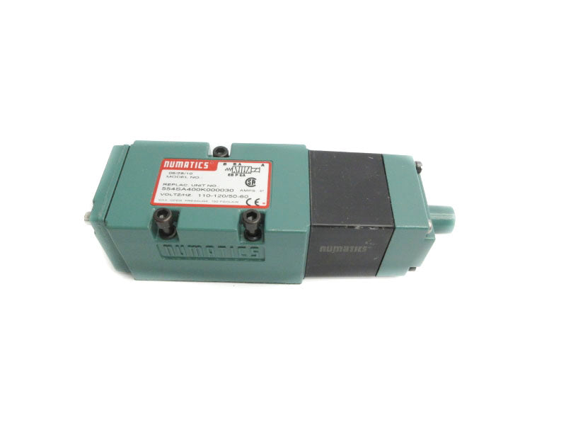 NUMATICS 554SA400K000030 110-120V .37A 150PSI NSNP