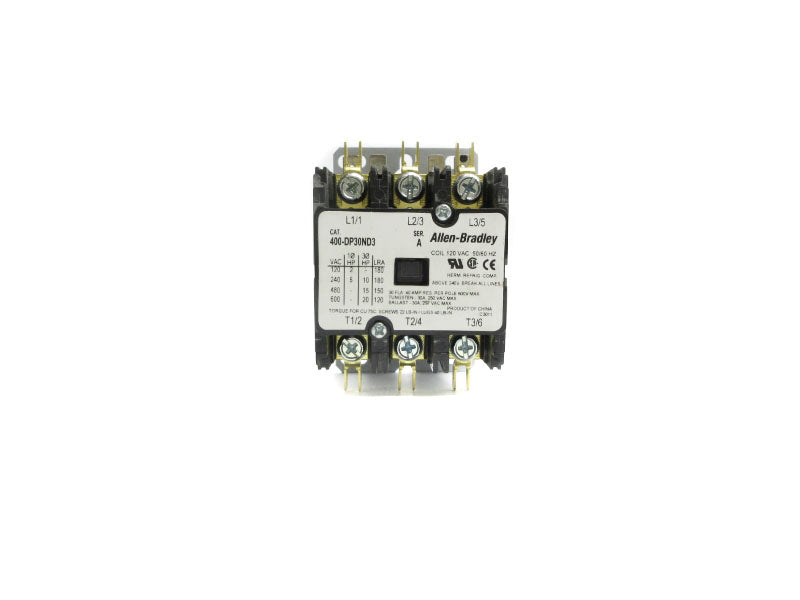 ALLEN BRADLEY 400-DP30ND3 SER. A 120VAC 40A NSNP