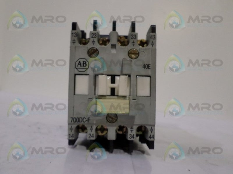 ALLEN BRADLEY 700DC-F400 SER. C CONTROL RELAY UNMP