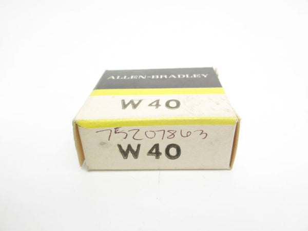 ALLEN BRADLEY W40 (BK/YL) NSMP