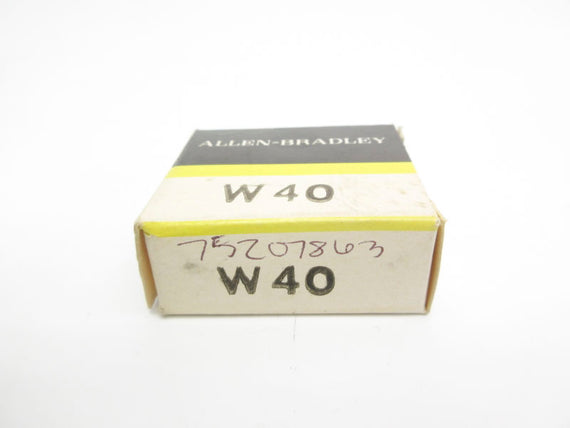 ALLEN BRADLEY W40 (BK/YL) NSMP