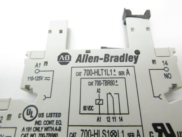 ALLEN BRADLEY 700-HLT1L1 SER. A (AS PICTURED) NSNP