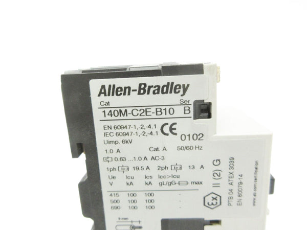 ALLEN BRADLEY 140M-C2E-B10 SER. B 690V 0.63-1.0A NSNP