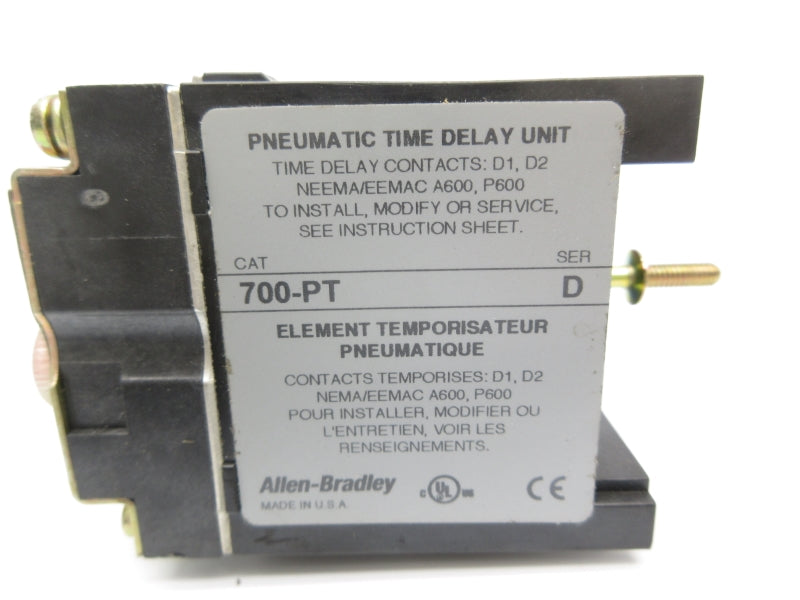 ALLEN BRADLEY 700-PT SER. D 0.1-60S NSNP