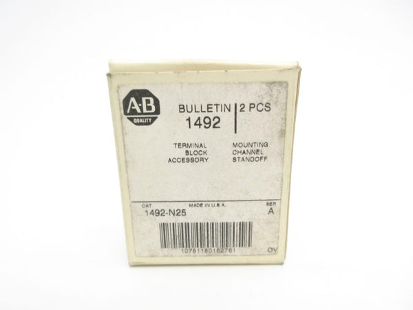 ALLEN BRADLEY 1492-N25 SER. A (PKG OF 2) (WH) NSMP