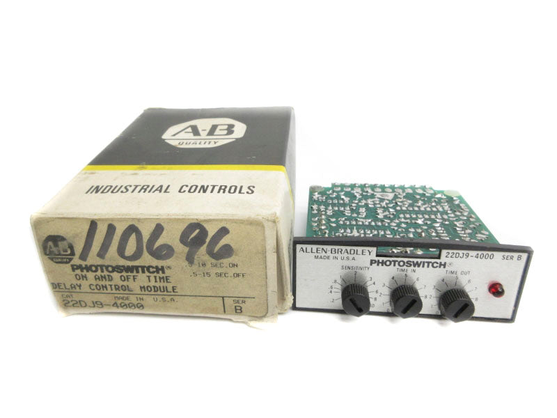 ALLEN BRADLEY 22DJ9-4000 SER. B .5-10S (BK/YL) NSMP