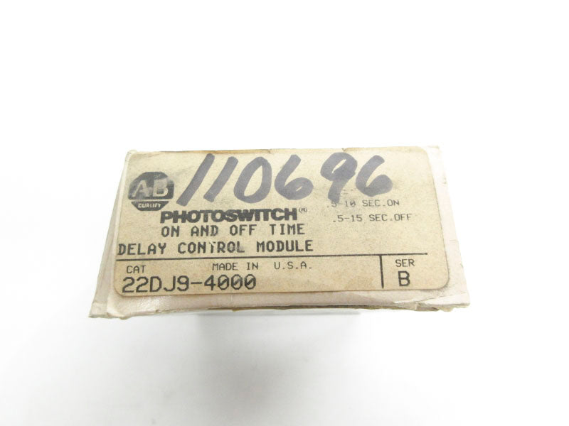 ALLEN BRADLEY 22DJ9-4000 SER. B .5-10S (BK/YL) NSMP