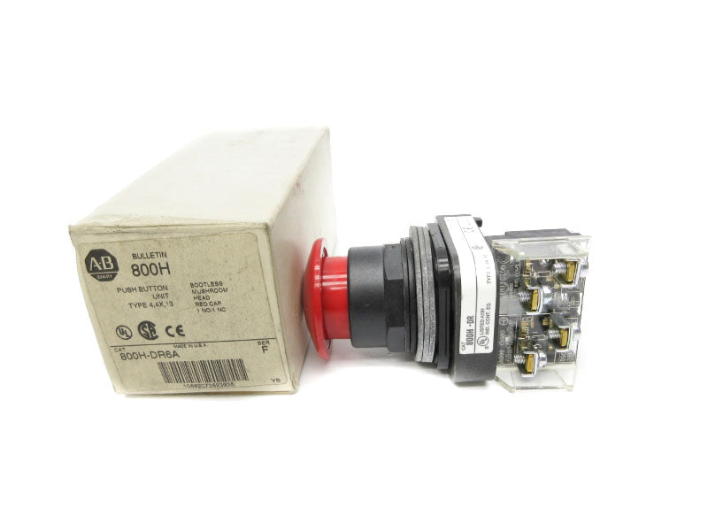 ALLEN BRADLEY 800H-DR6A SER. F (WH) NSMP