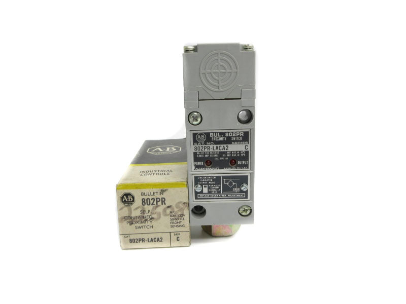 ALLEN BRADLEY 802PR-LACA2 SER. C 60-132VAC 1A (BK/YL) NSMP
