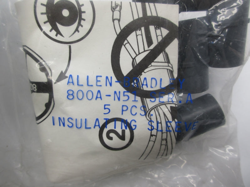 ALLEN BRADLEY 800A-N51 SER. A (PKG OF 5) NSMP