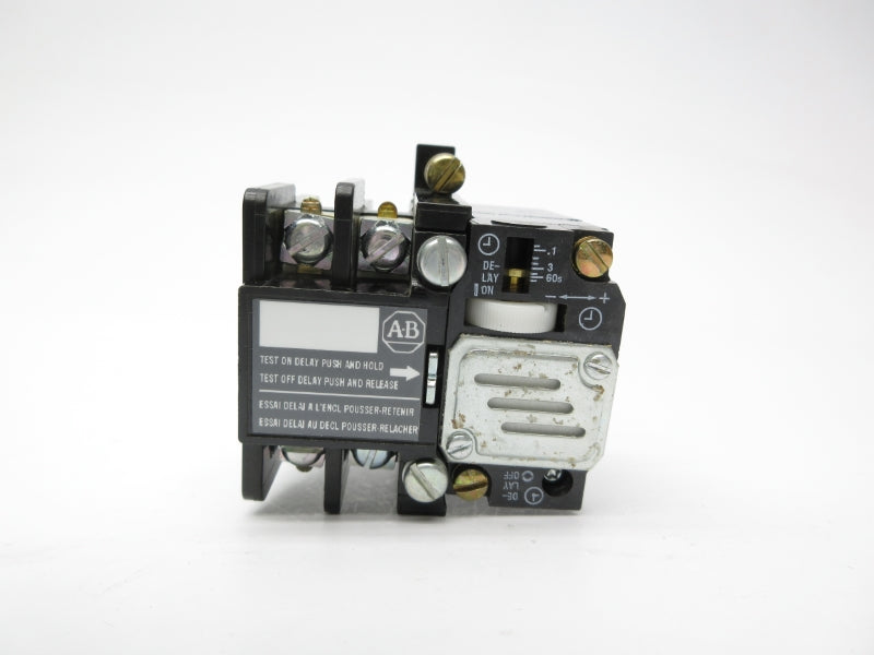 ALLEN BRADLEY 700-NT SER. C .1-60S (BK/YL) NSMP