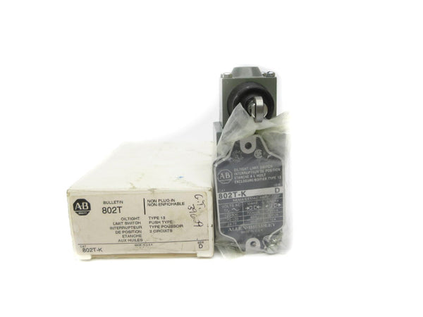 ALLEN BRADLEY 802T-K SER. D 120-600VAC 60A (WH) NSMP
