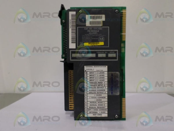 ALLEN BRADLEY 1771-PDC SER. A F/W B PID MODULE  UNMP
