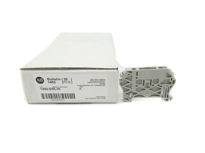 ALLEN BRADLEY 1492-ERL35 SER. A (PKG OF 20) (WH) NSMP