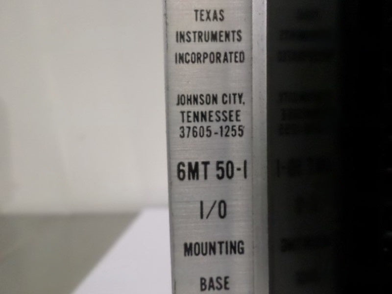 TEXAS INSTRUMENTS 6MT50-1 UNMP
