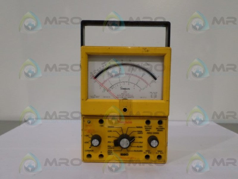 SIMPSON 206 SERIES 8  VOLT OHM MILLIAMMETER  UNMP