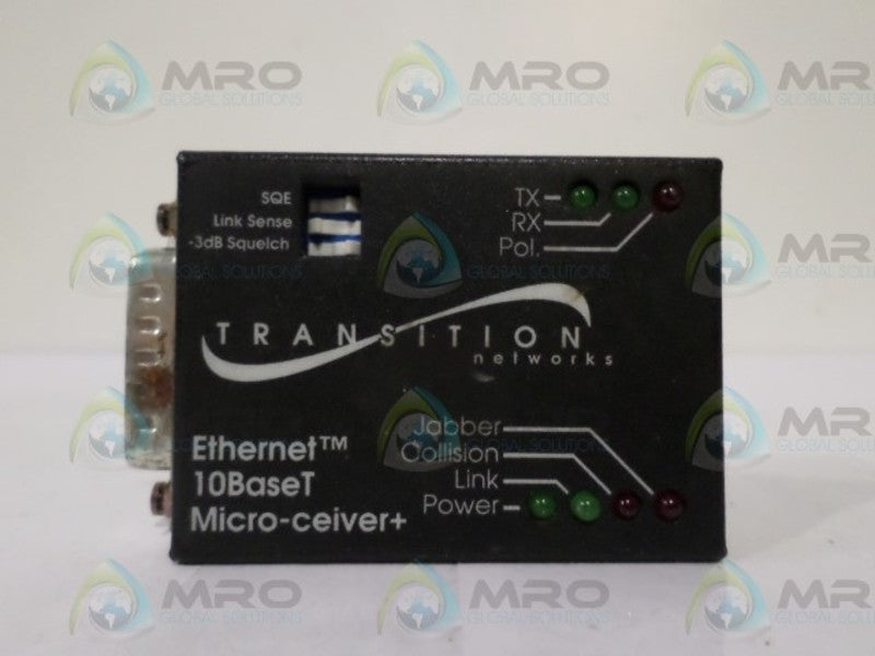 TRANSITION NETWORKS 10BASET MICROCEIVER  UNMP