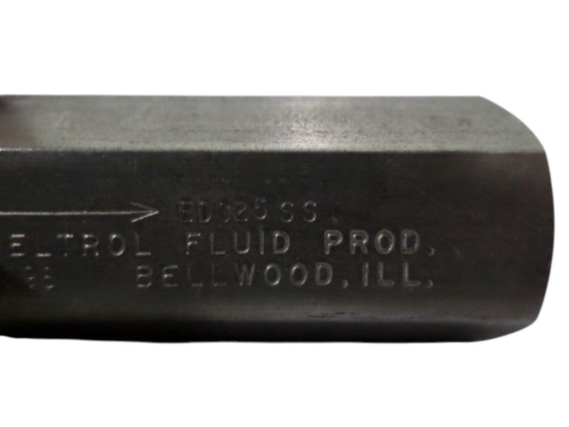DELTROL EDC25SS STAINLESS STEEL CHECK VALVE UNMP