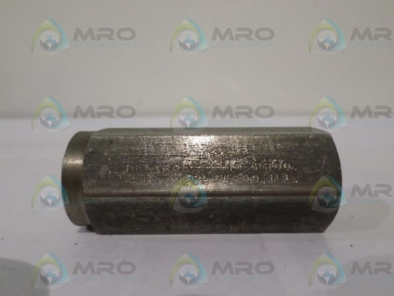DELTROL EDC25SS STAINLESS STEEL CHECK VALVE UNMP