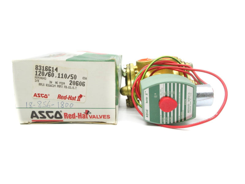 ASCO 8316G14 110/120V 10-250PSI 3/8" NSMP