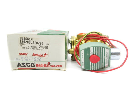 ASCO 8316G14 110/120V 10-250PSI 3/8" NSMP