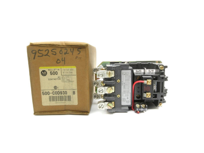 ALLEN BRADLEY 500-COD930 SER. B 110/115-120V 45A (BR/YL) NSMP