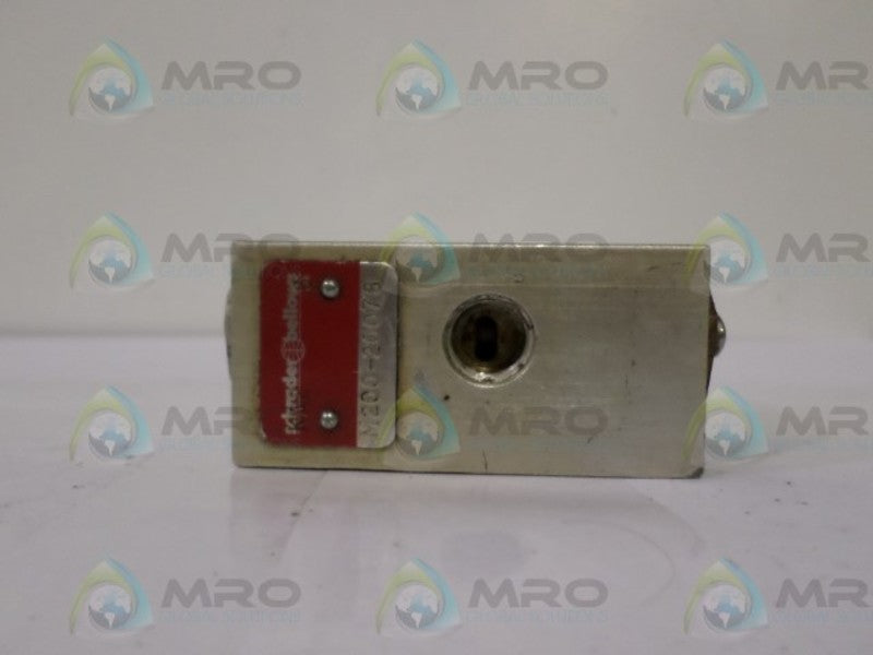 SHRADER BELLOWS M200-20078 VALVE UNMP