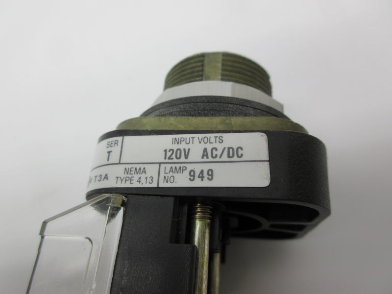 ALLEN BRADLEY 800T-Q10 SER. T 120VAC/DC (NO CAP) NSNP