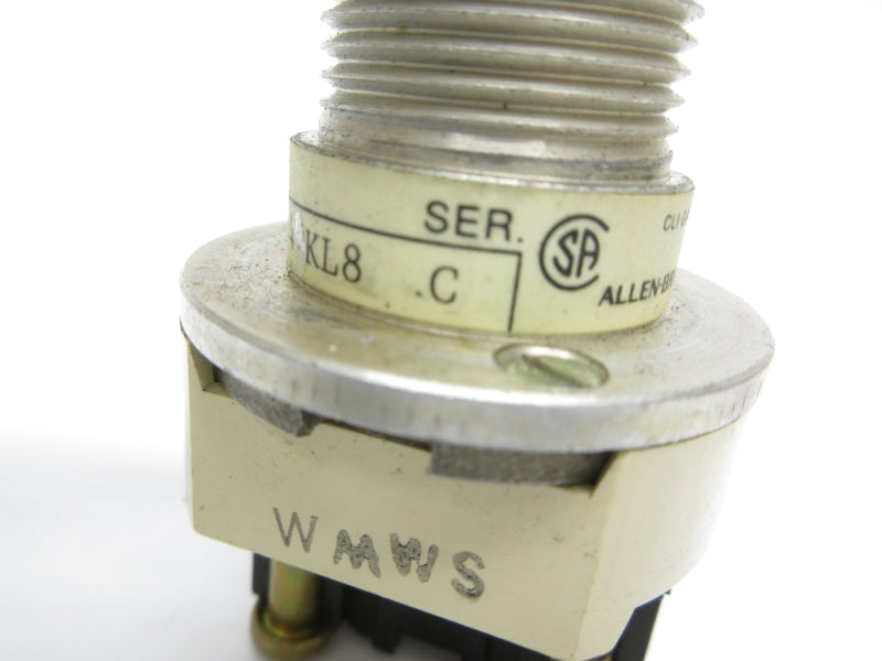 ALLEN BRADLEY 800H-HP4KL8 SER. C UNMP