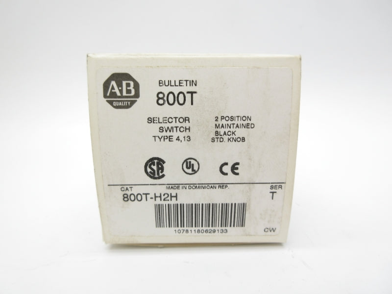 ALLEN BRADLEY 800T-H2H SER. T (WH) NSMP