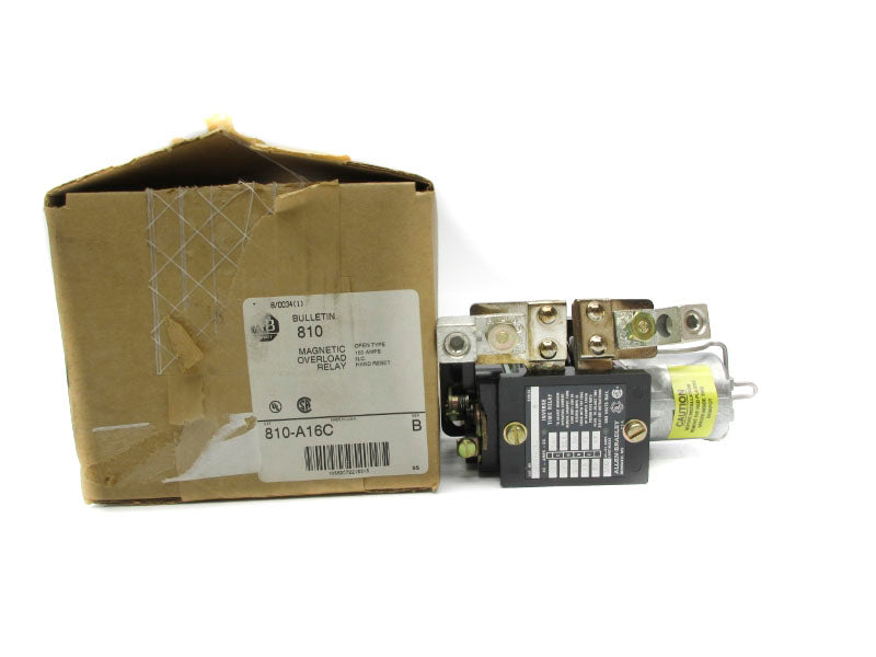 ALLEN BRADLEY 810-A16C SER. B 600V 100A (BR/WH) NSMP