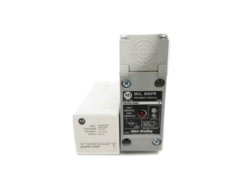 ALLEN BRADLEY 802PR-LAAB1 SER. C 102-132VAC 10A (WH) NSMP