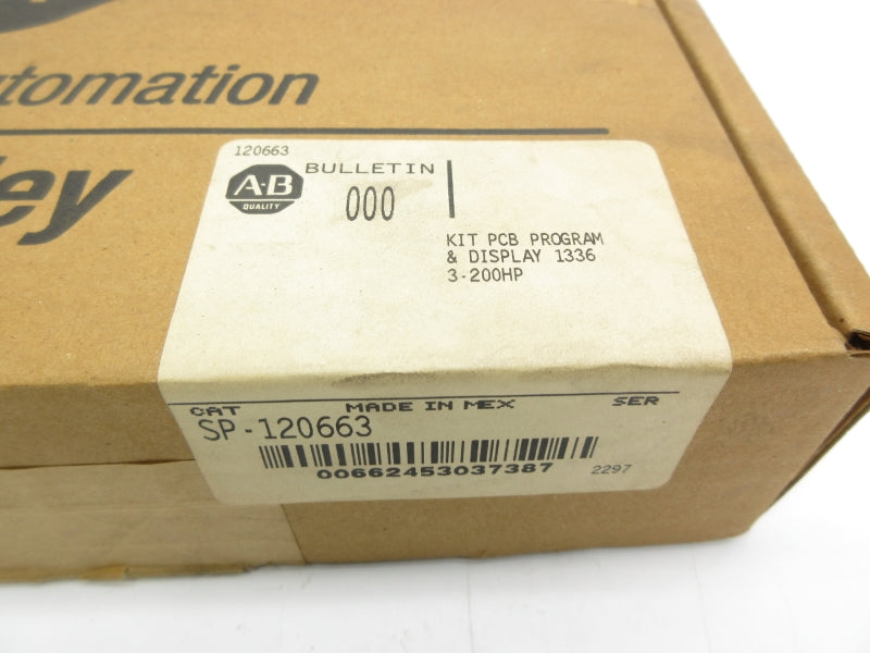 ALLEN BRADLEY SP-120663 120771 REV. 02 NSMP
