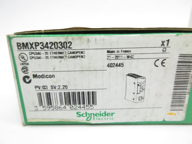 SCHNEIDER ELECTRIC BMXP3420302 NSMP