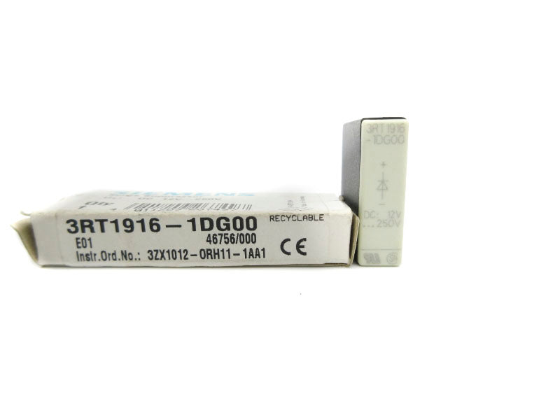 SIEMENS 3RT1916-1DG00 12/250VDC NSMP