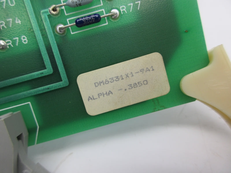 EMERSON DM6331X1-9A1 UNMP