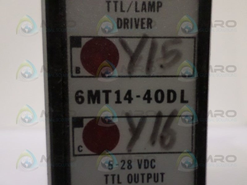 TEXAS INSTRUMENTS 6MT14-40DL LAMP DRIVER UNMP