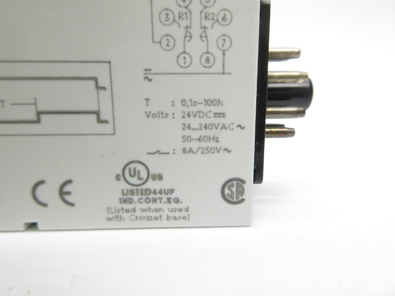CROUZET 88867215 OA2R1 24VDC 0.1S-100H NSNP