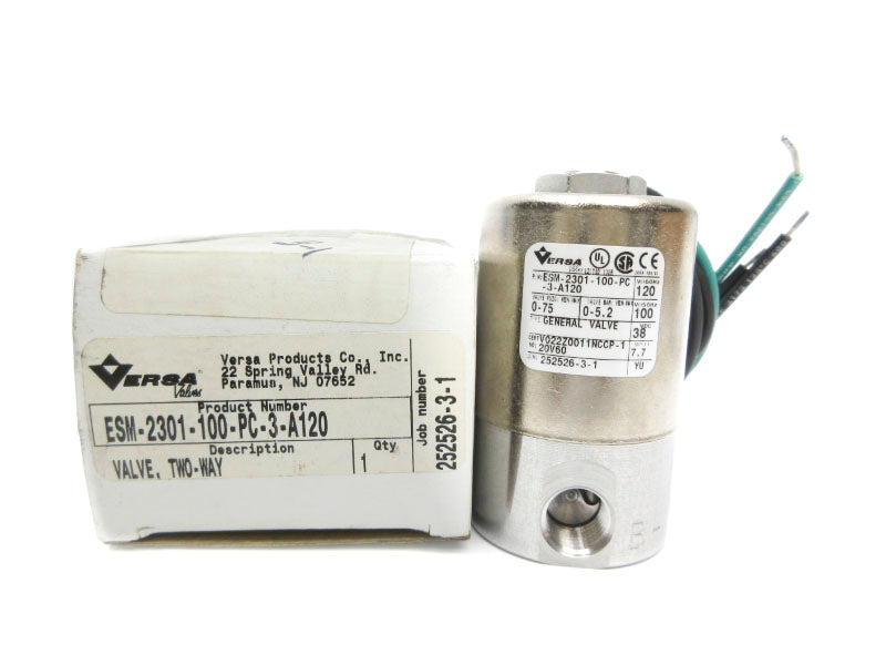 VERSA ESM-2301-100-PC-3-A120 100/120V 0-75PSI NSMP