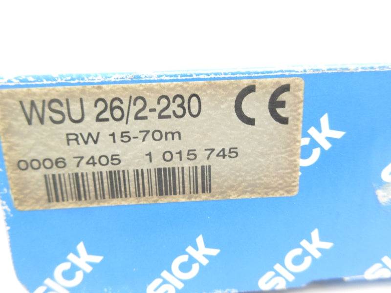 SICK WSU26/2-230 1015745 24VDC NSMP