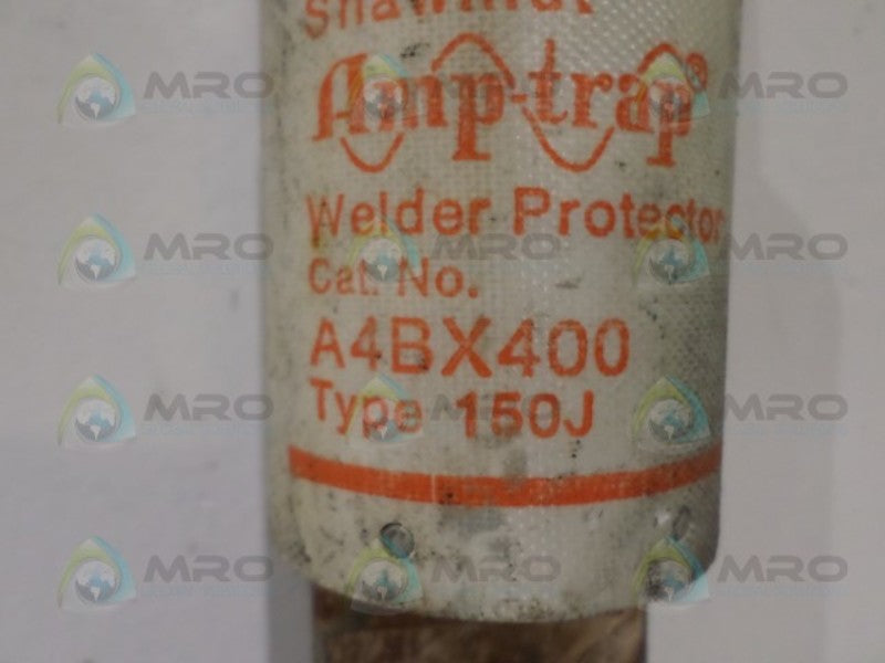 GOULD SHAWMUT A4BX400 FUSE 400AMP 600VAC UNMP