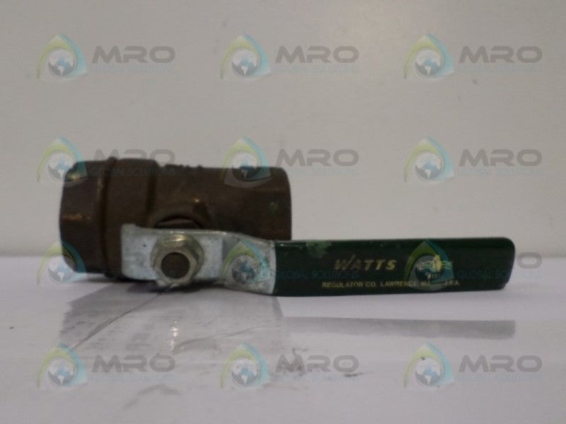 WATTS 400WOG BALL VALVE  UNMP