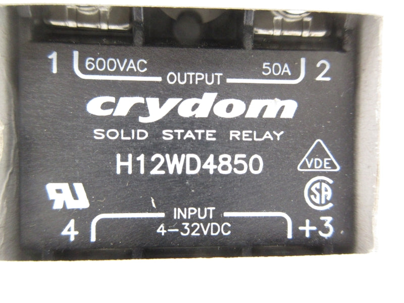 CRYDOM H12WD4850 4-32VDC 50A NSMP