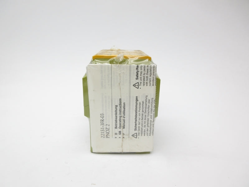 PILZ PNOZ2110VAC3N/O1N/C 775830 110VAC NSMP